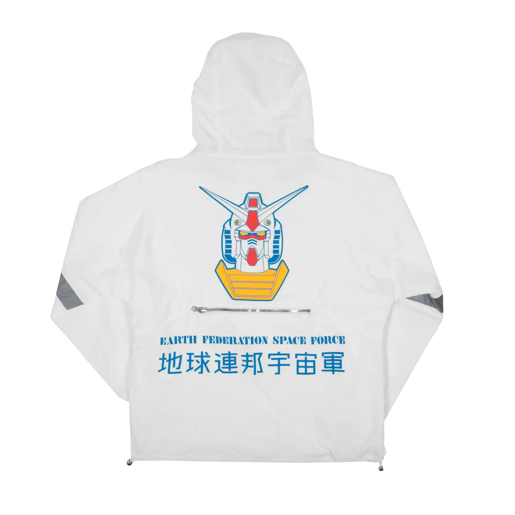 Earth Federation Space Force White Anorak