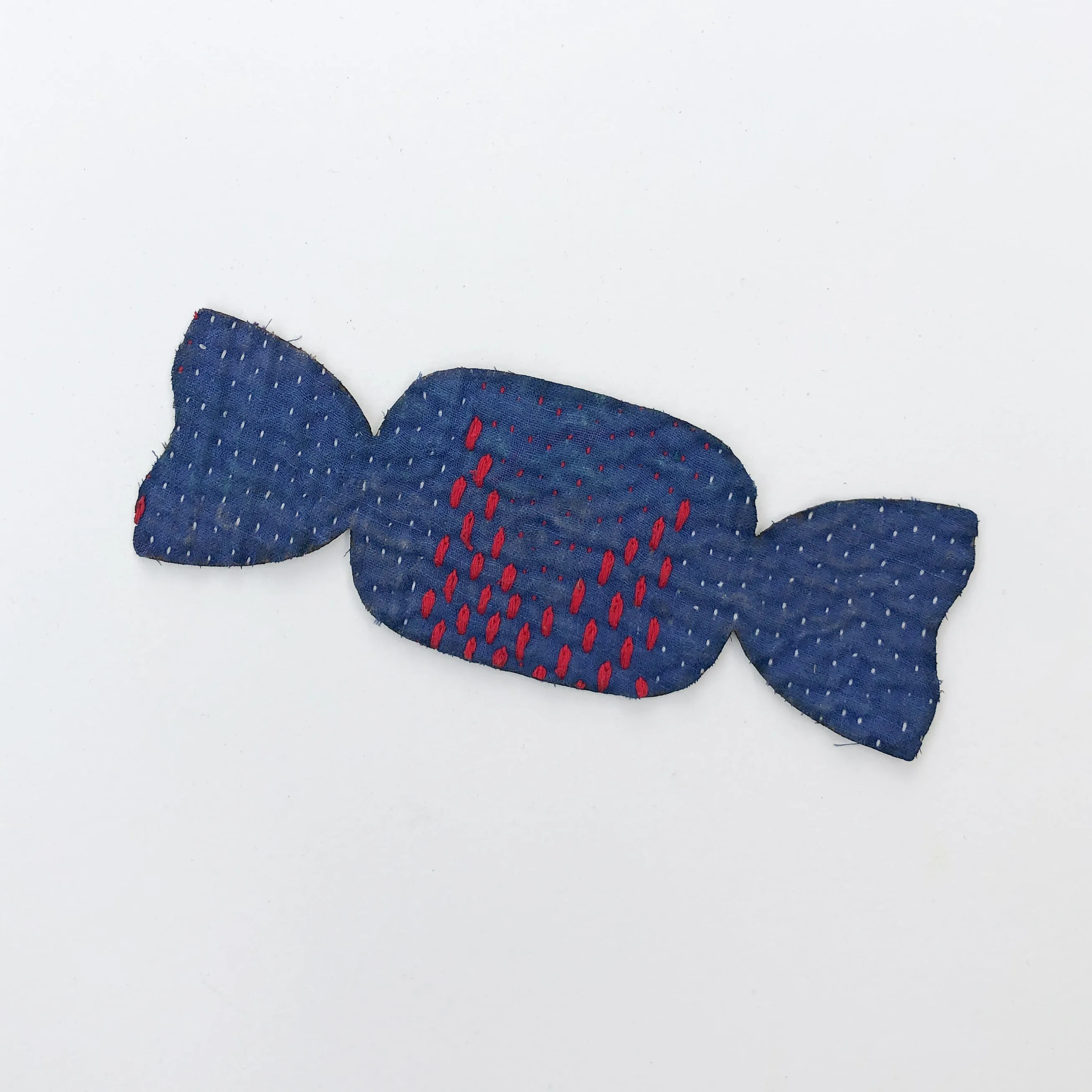 Fall Iron-on Kantha Patches - Medium