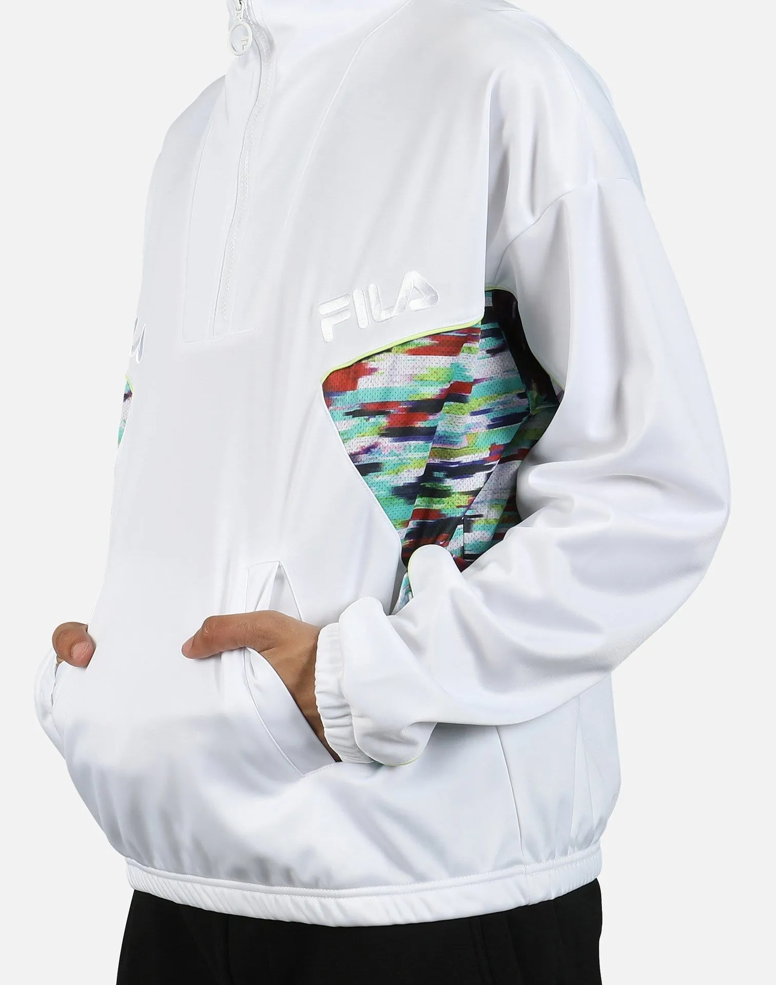 Fila RALLY HALF-ZIP PULLOVER TRACK JACKET