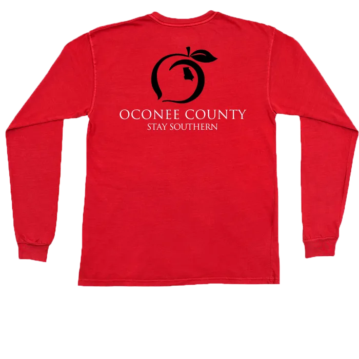 Oconee County Long Sleeve Hometown Tee