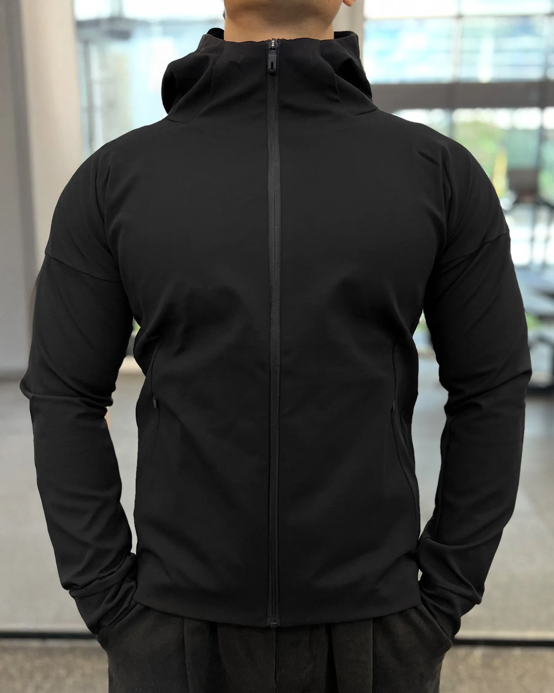 Strider Full-Zip Hooded Jacket New