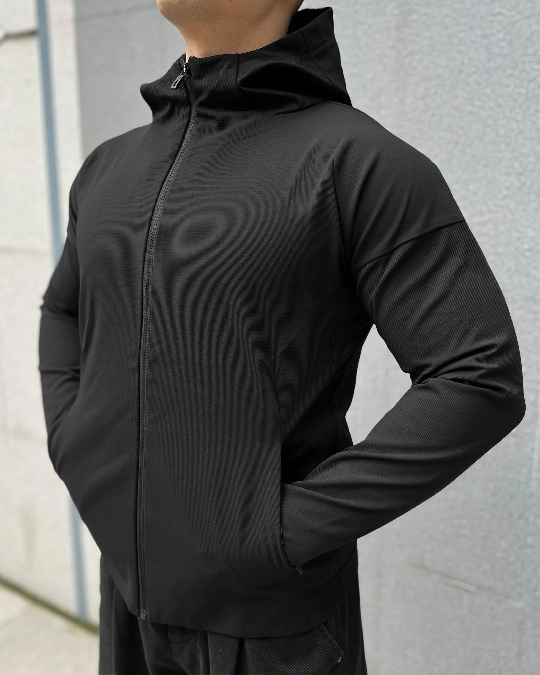 Strider Full-Zip Hooded Jacket New