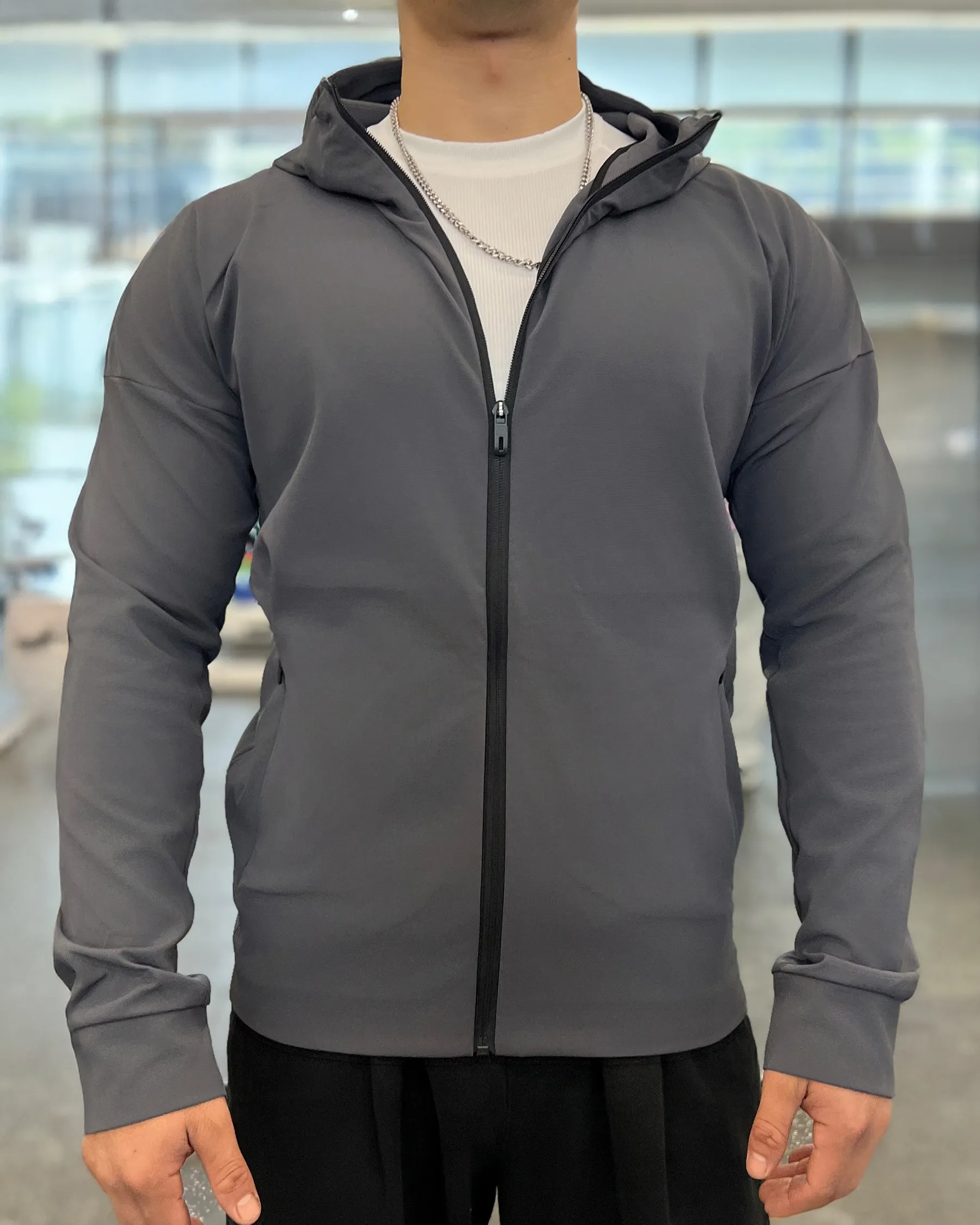 Strider Full-Zip Hooded Jacket New